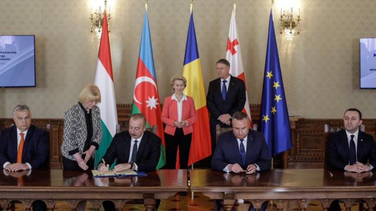 Aliyev: Azerbaycan, gaz tedariki coğrafyasını Avrupa pazarına kadar genişletiyor
