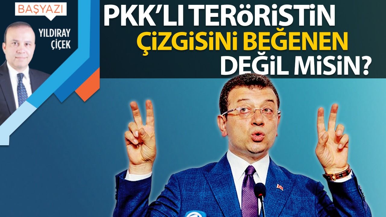 PKK'lı teröristin çizgisini beğenen değil misin?