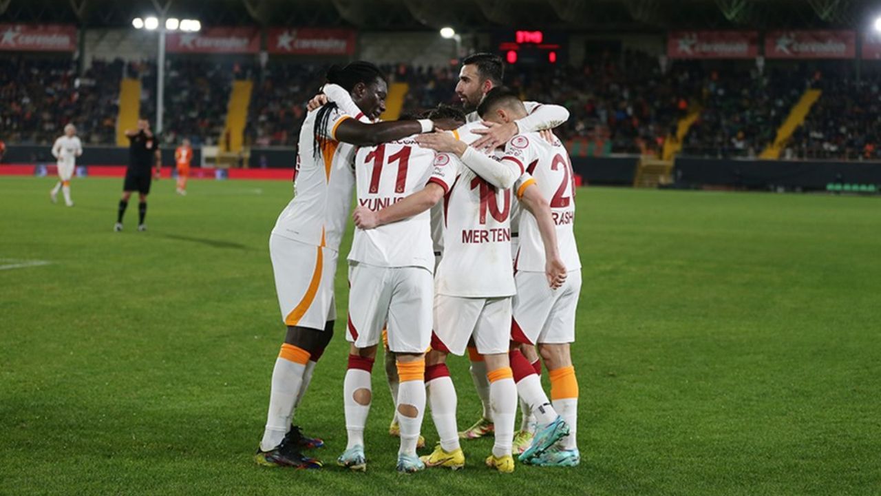 Alanyaspor'u yenen Galatasaray çeyrek finalde!