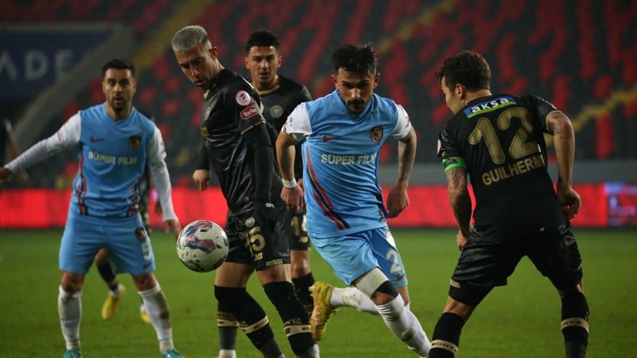 Gaziantep Konyaspor maçında turu penaltılar belirledi