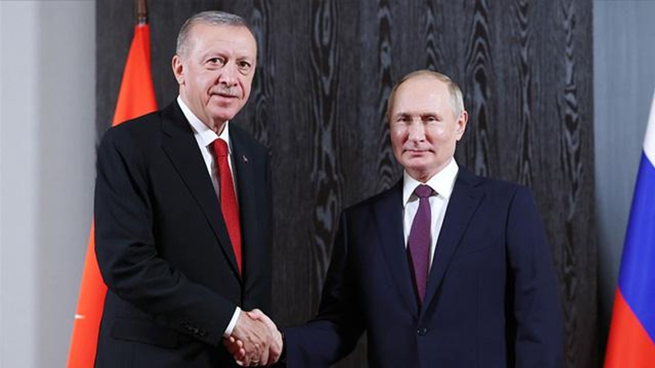 Cumhurbaşkanı Erdoğan Putin'le görüştü
