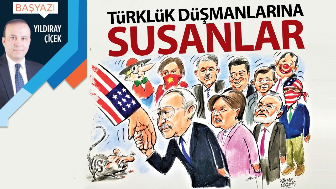 Türklük düşmanlarına susanlar