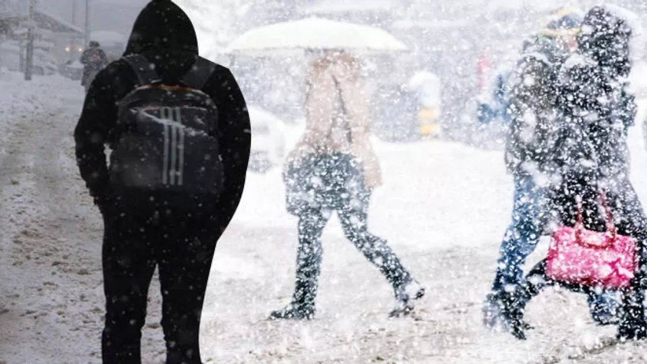 Ankara'da kar yağışı dolayısıyla okullar yarın tatil edildi