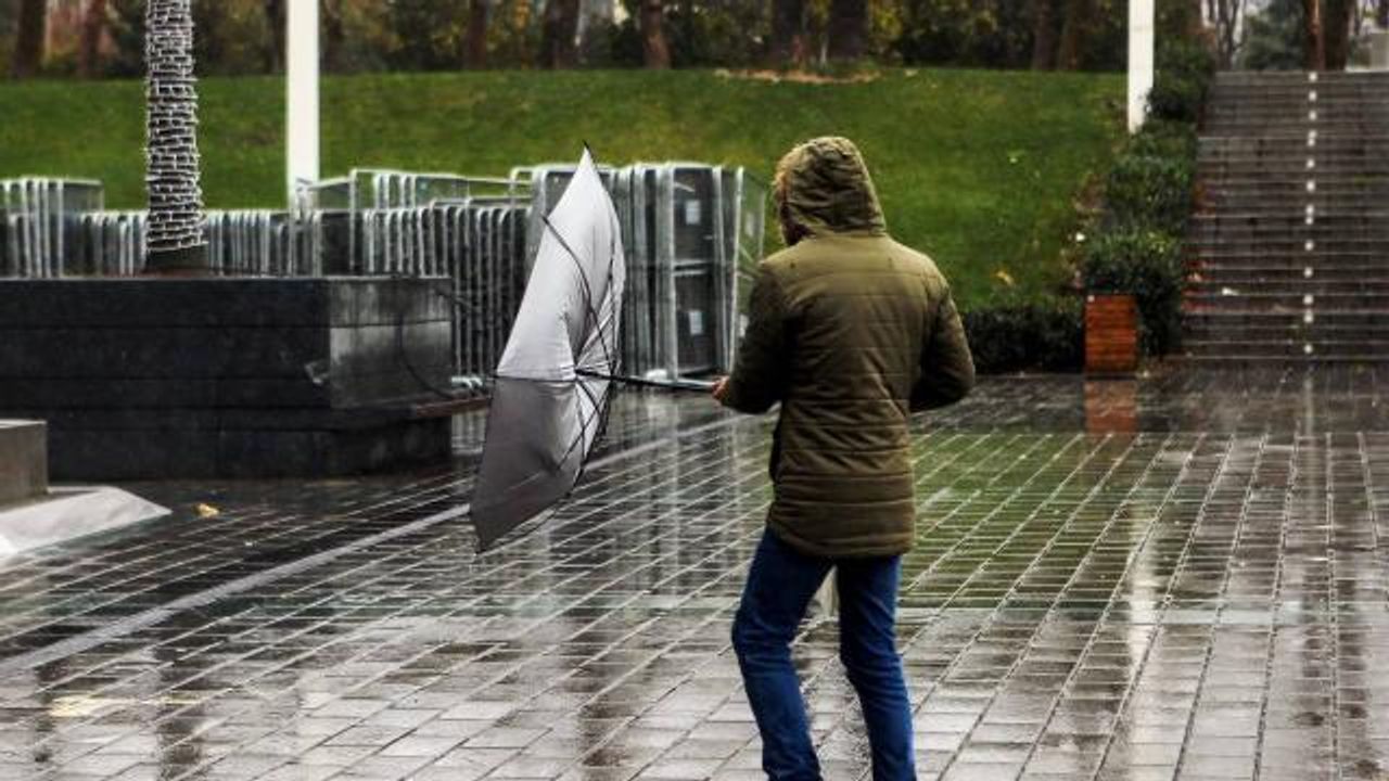 Türkiye geneli yağış ve fırtına uyarısı