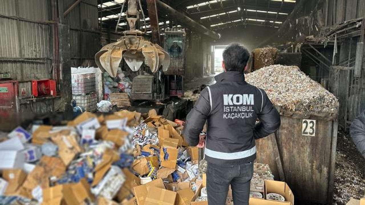 İstanbul'da kaçakçılık operasyonları: 110 ton ürün ele geçirildi