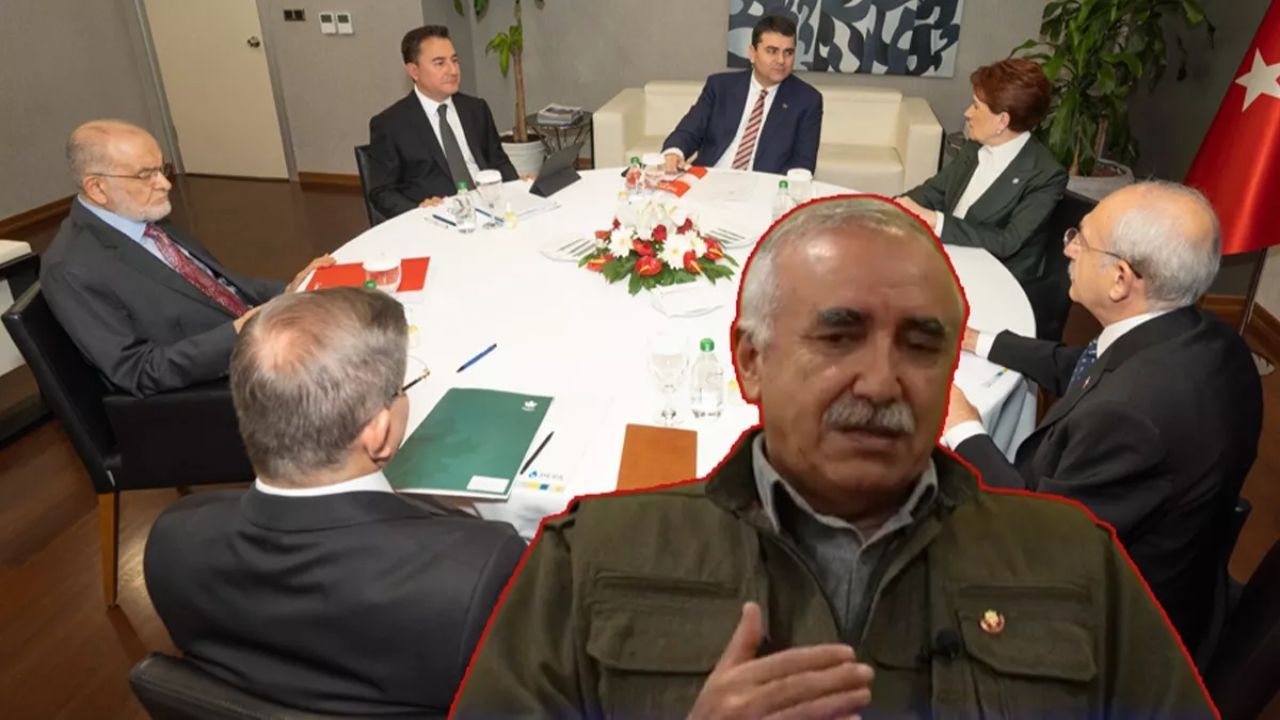 PKK elebaşı Karayılan'dan 6'lı koalisyona destek! 'Sistem değişecek' mesajı