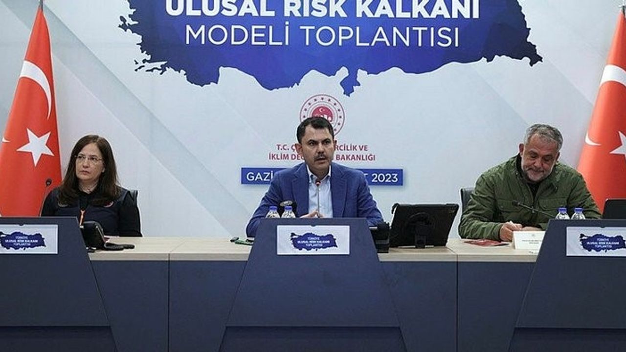 Türkiye Ulusal Risk Kalkanı toplantısı! Bakan Kurum: 13 kurul oluşturulacak