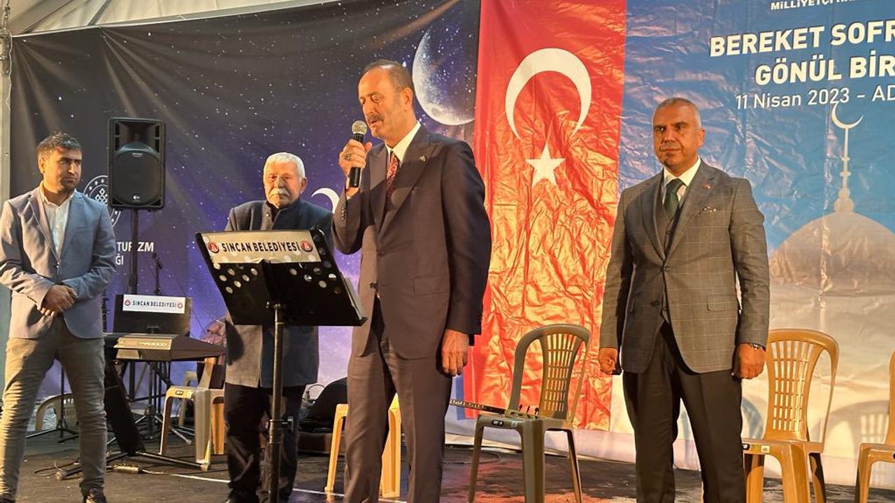 MHP'li Osmanağaoğlu, "Bereket Sofrasında Gönül Birliği” temalı Adıyaman’da düzenlenen iftar programına katıldı