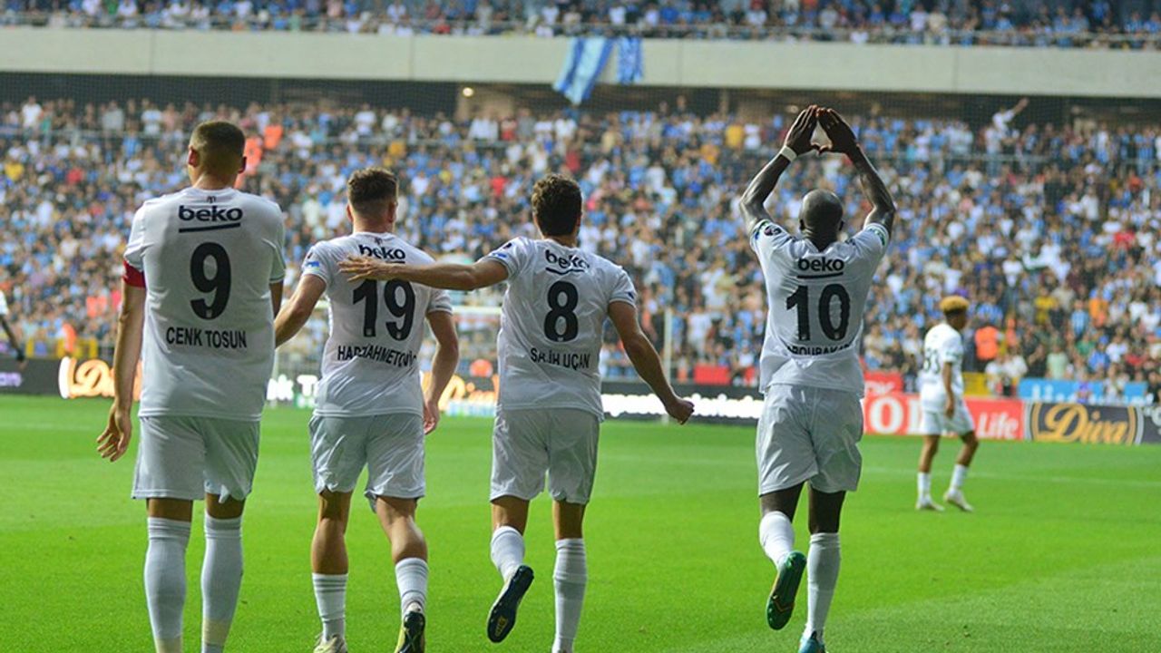 Beşiktaş yüksekten uçtu: Adana Demirspor'un serisi sona erdi