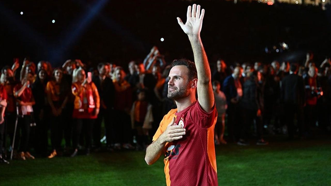 Juan Mata, Galatasaray'a veda etti