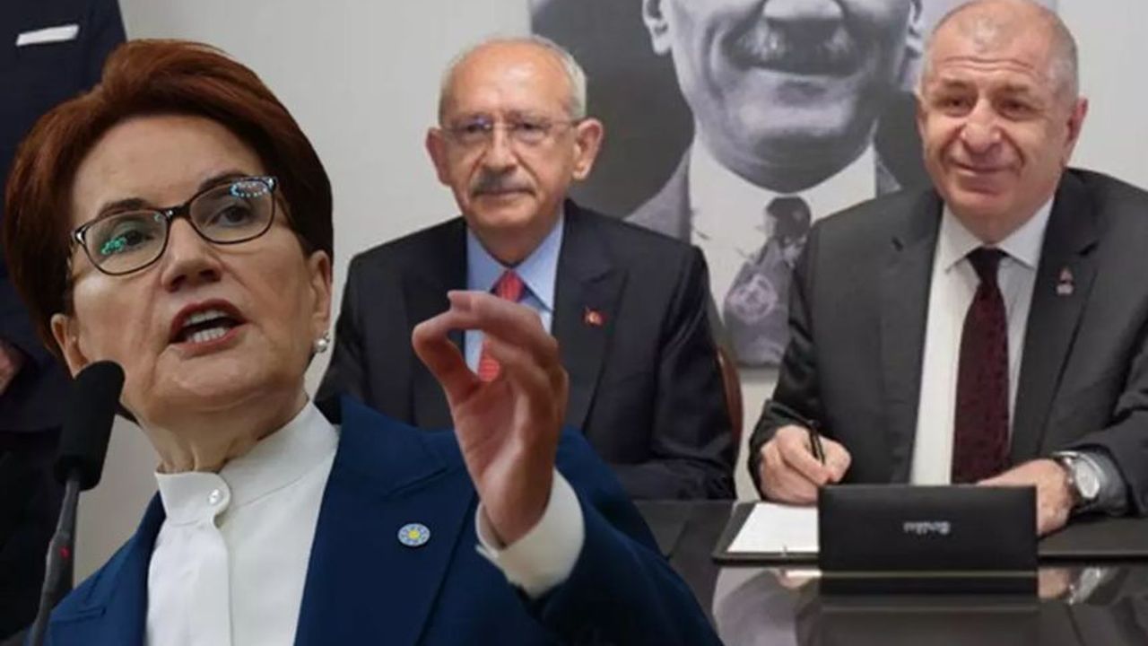 Kılıçdaroğlu-Özdağ-Akşener üçgeninde salvolar bitmiyor! İP'den CHP'ye 'dansöz' göndermesi