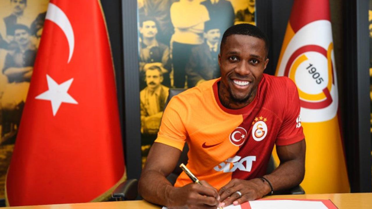 Zaha resmen Galatasaray'da: İşte yıldız futbolcunun maliyeti