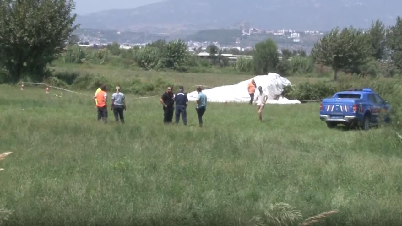 Aydın'da eğitim uçağı düştü