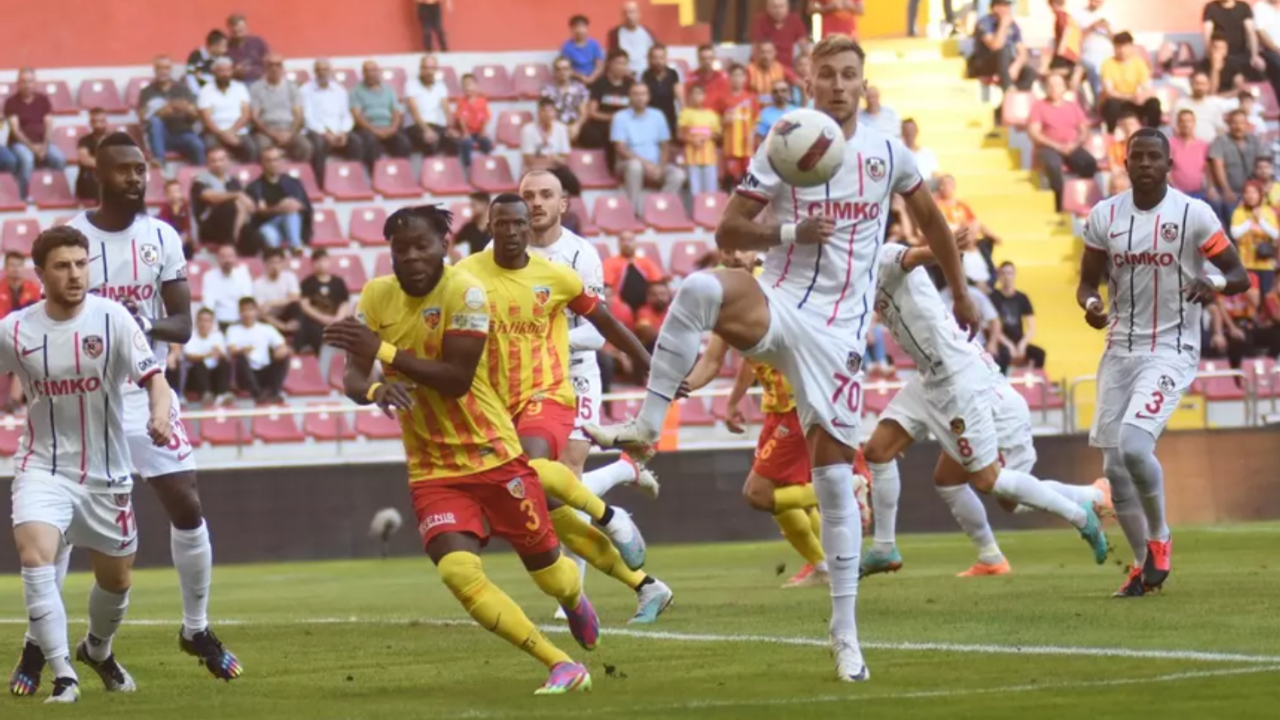 Kayserispor, Gaziantep'i tek golle geçti! Sumudica, ilk maçından mağlubiyetle ayrıldı...