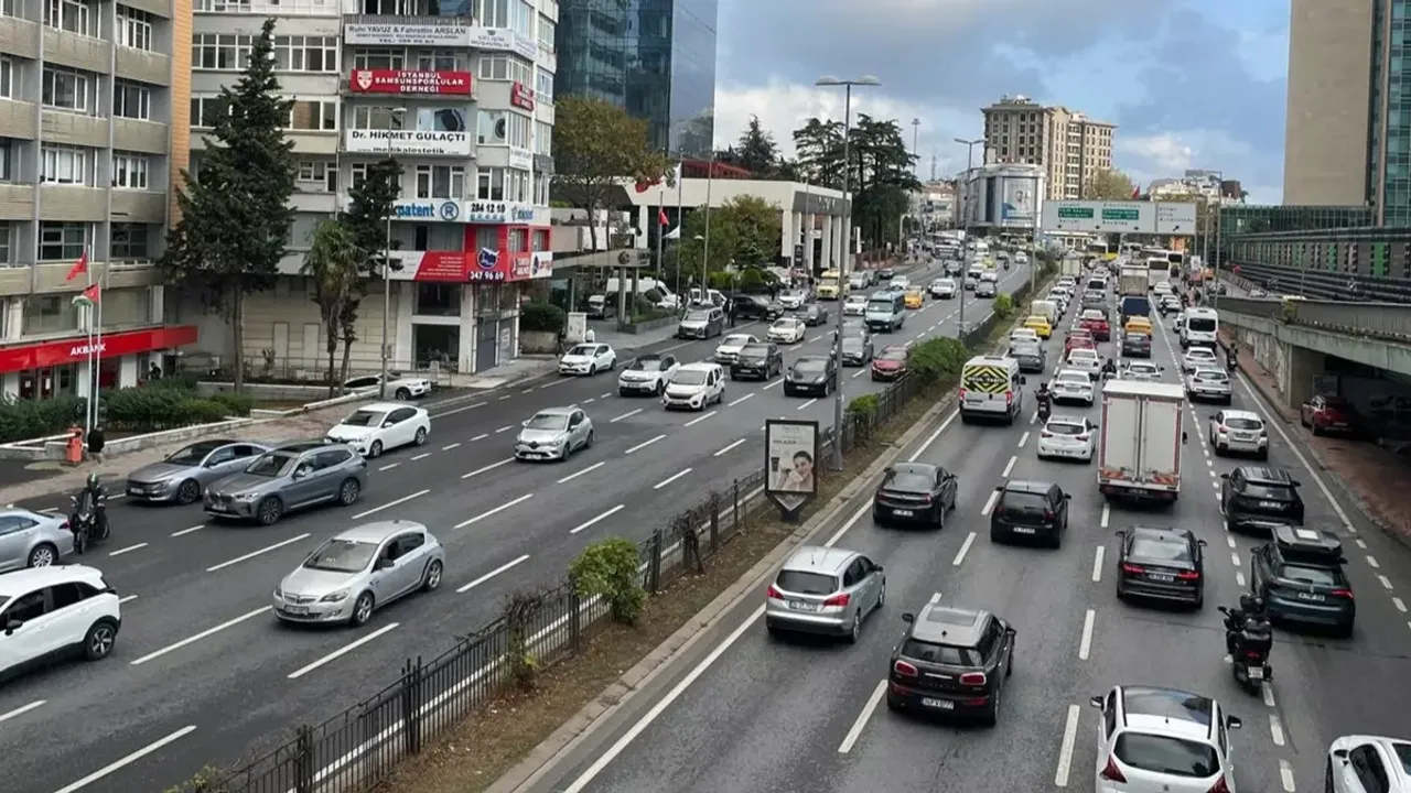 İstanbul'da pazartesi trafiği