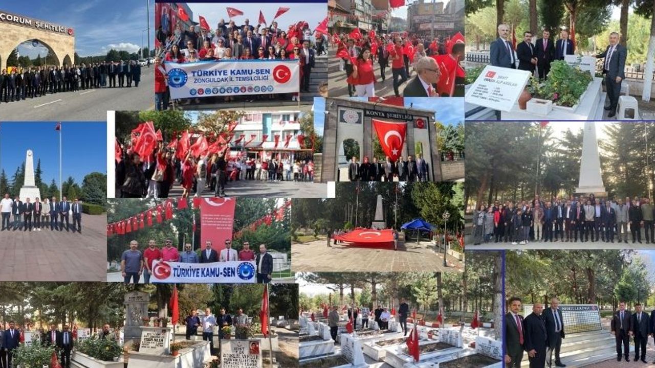 Türkiye Kamu-Sen'den anlamlı 29 Ekim mesajı