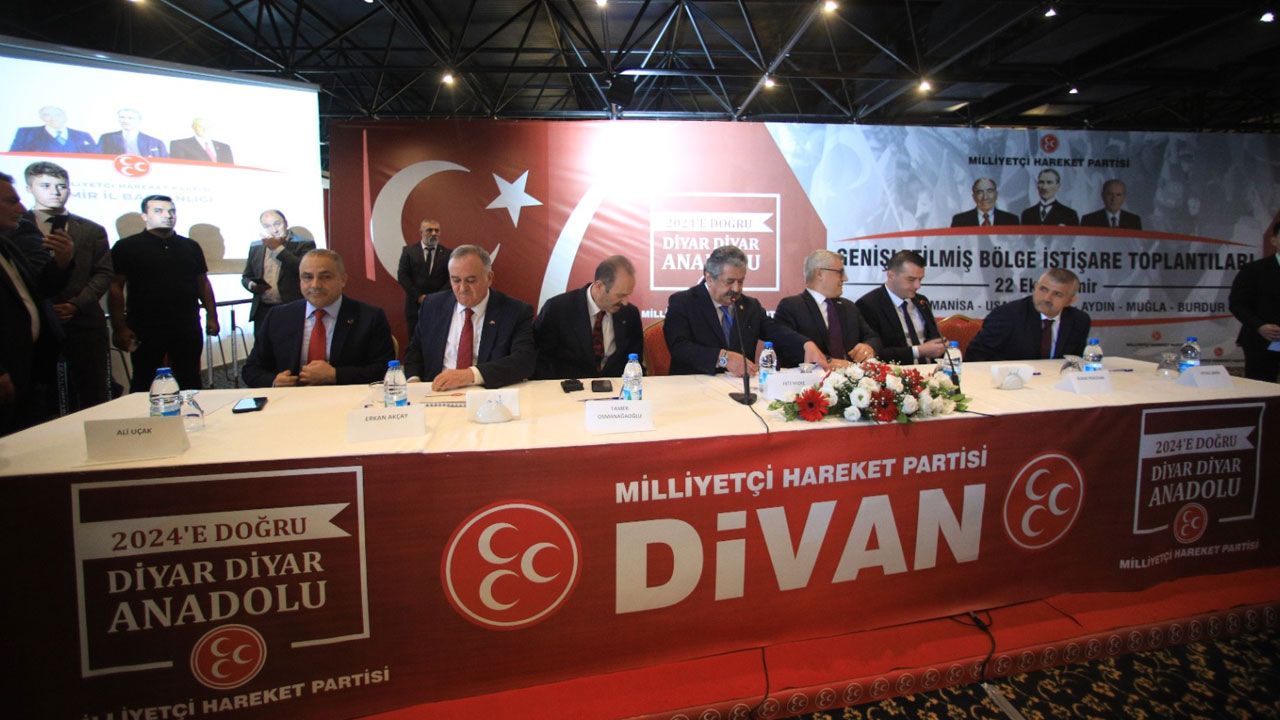 MHP’nin Genişletilmiş Bölge İstişare Toplantısı'nın dördüncüsü İzmir'de yapıldı
