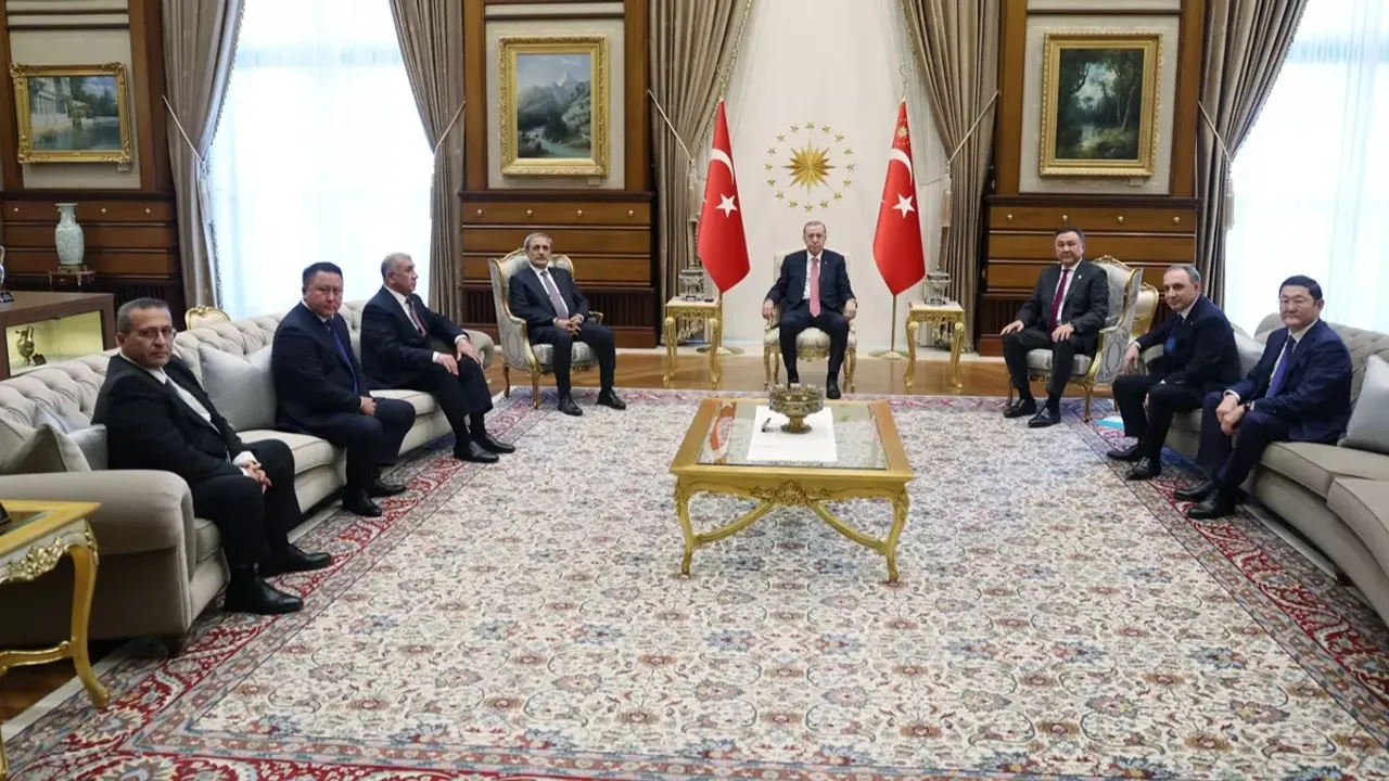 Cumhurbaşkanı Erdoğan, TDT Başsavcılar'ını kabul etti