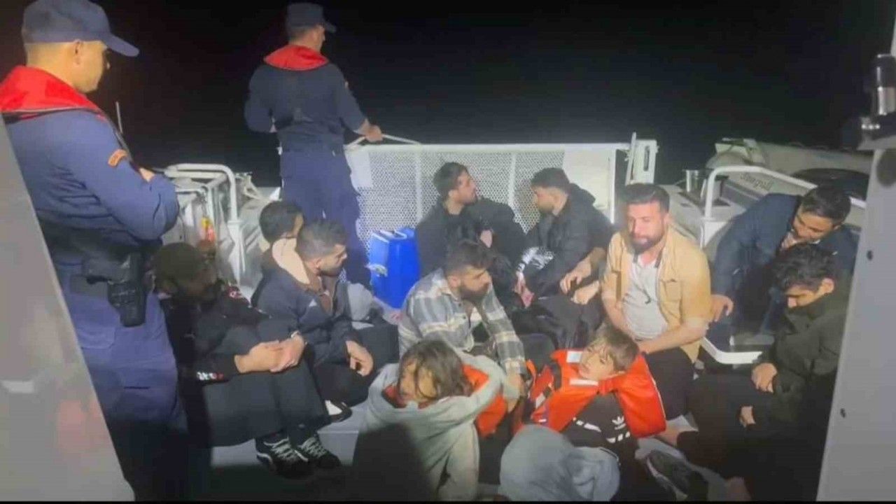 Datça’da 45 düzensiz göçmen yakalandı, 31 göçmen kurtarıldı