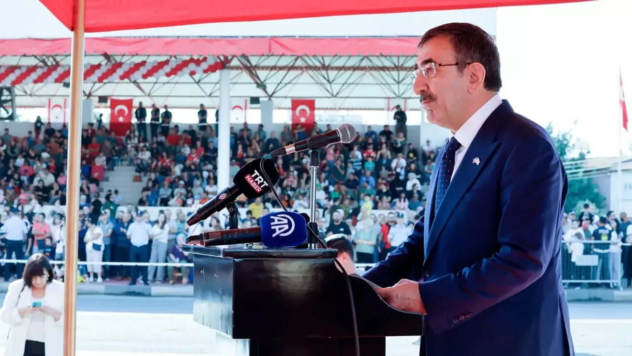 Cumhurbaşkanı Yardımcısı Yılmaz: Bizim için Kıbrıs sorun değil, bir milli davadır