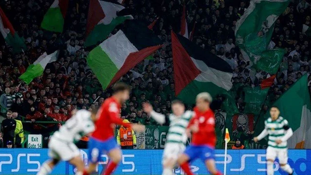 UEFA'dan Filistin'e desteğe ceza