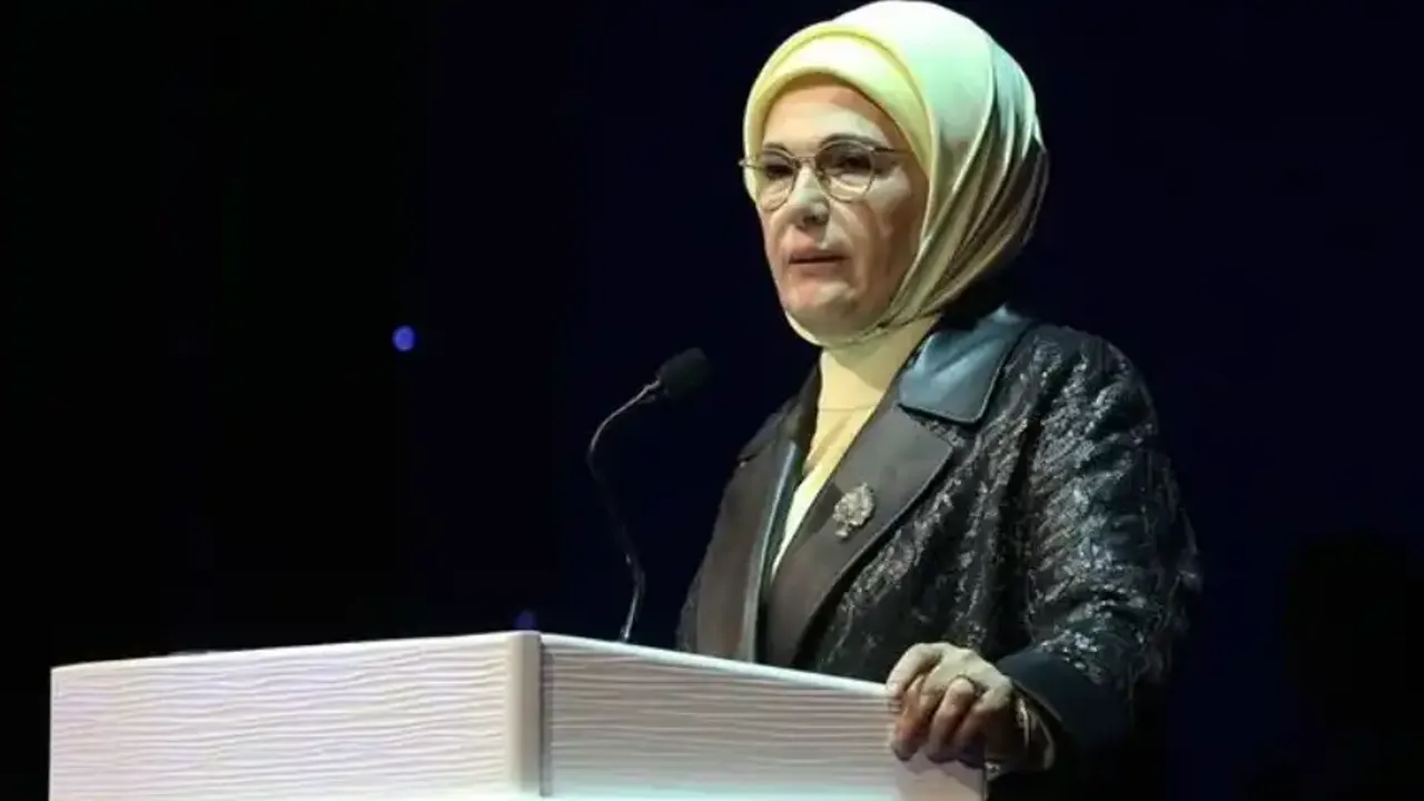 Emine Erdoğan, 10. Milletlerarası Türk Halk Kültürü Kongresi'nde konuştu