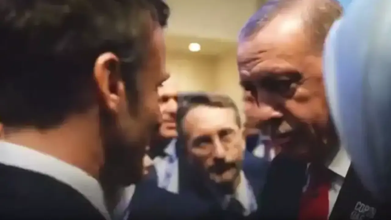 Cumhurbaşkanı Erdoğan Dubai'de Macron ile görüştü: Moralin yerinde mi?