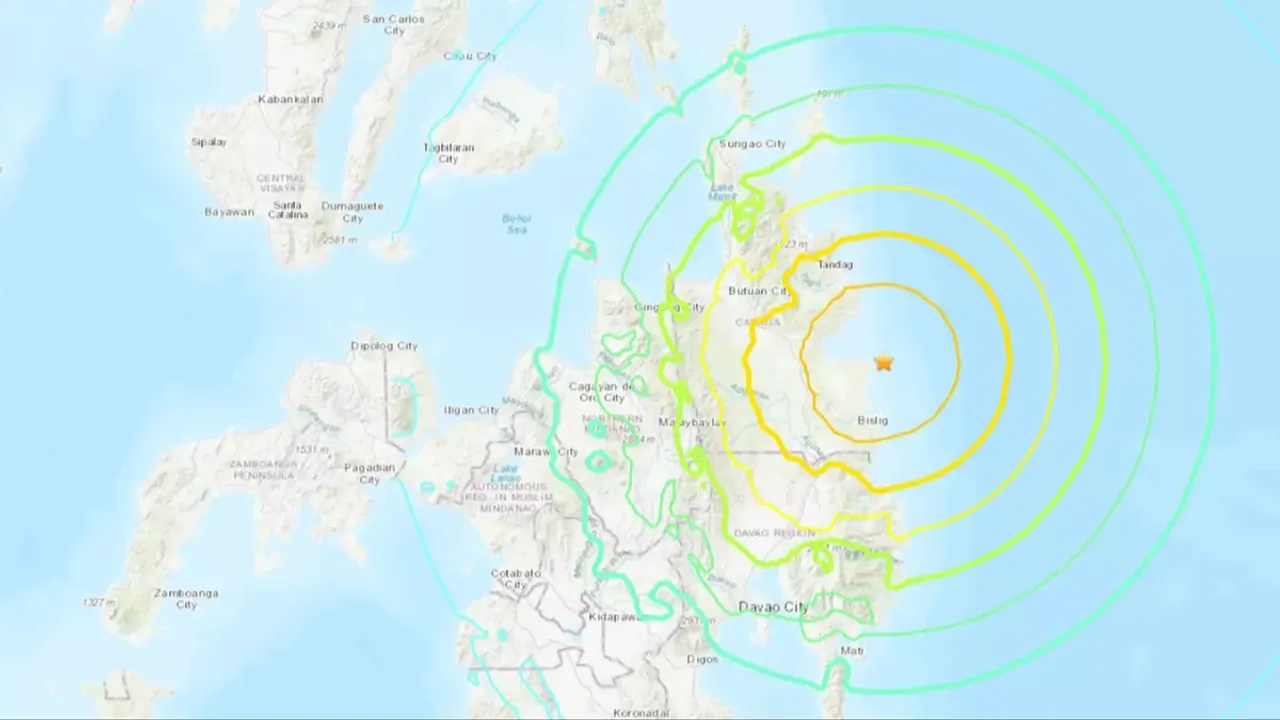 Filipinler'de 6,9 büyüklüğünde bir deprem daha