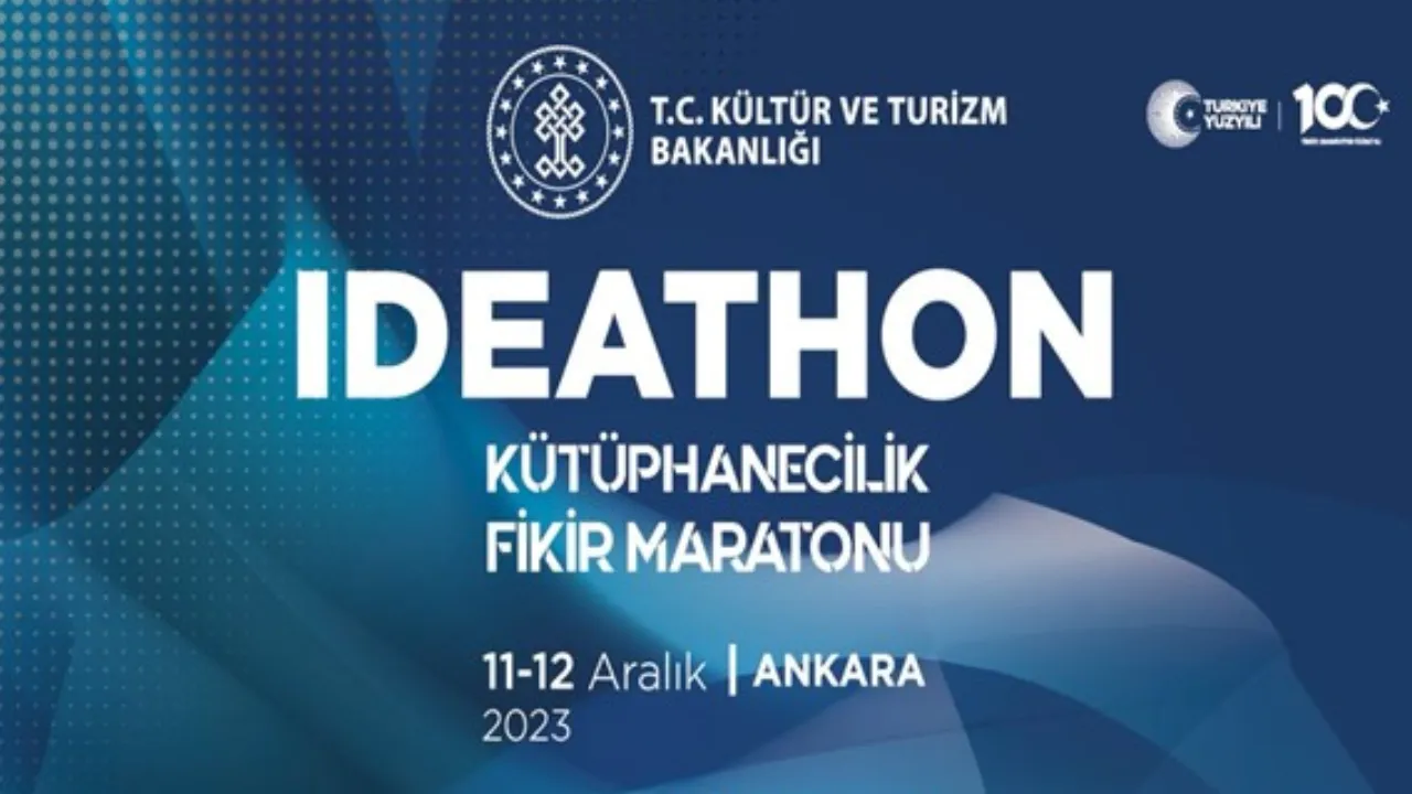 Türkiye’nin kütüphanecilikte ilk fikir maratonu Ideathon başlıyor!