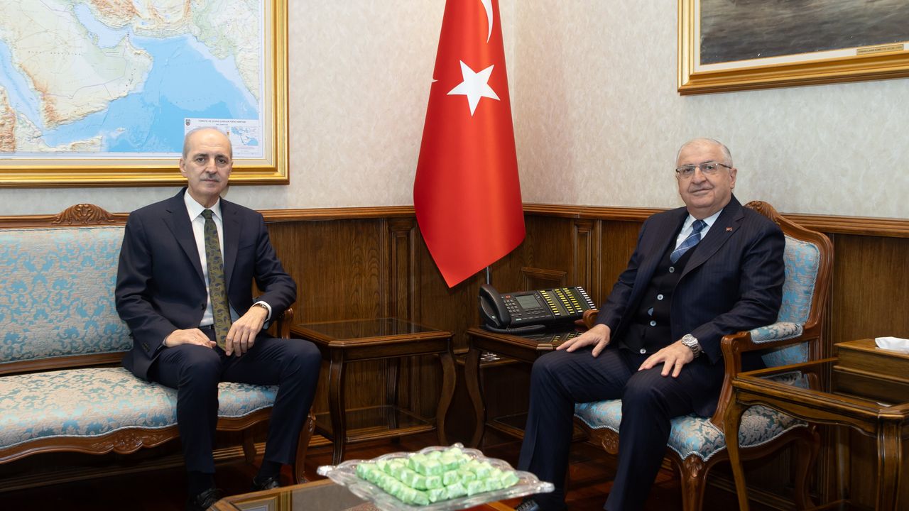 TBMM Başkanı Numan Kurtulmuş, Milli Savunma Bakanı Yaşar Güler'e taziye ziyareti gerçekleştirdi