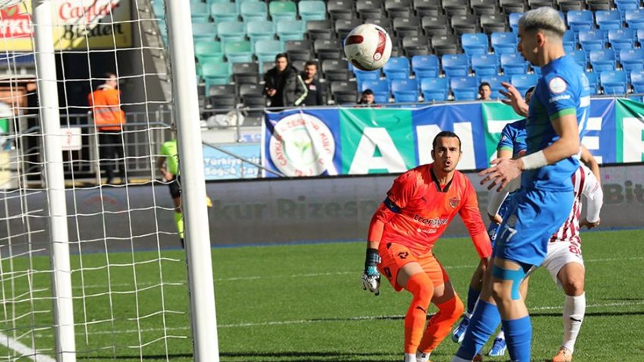 Rizespor, Hatayspor'u da devirdi, seriyi 7 maça çıkardı