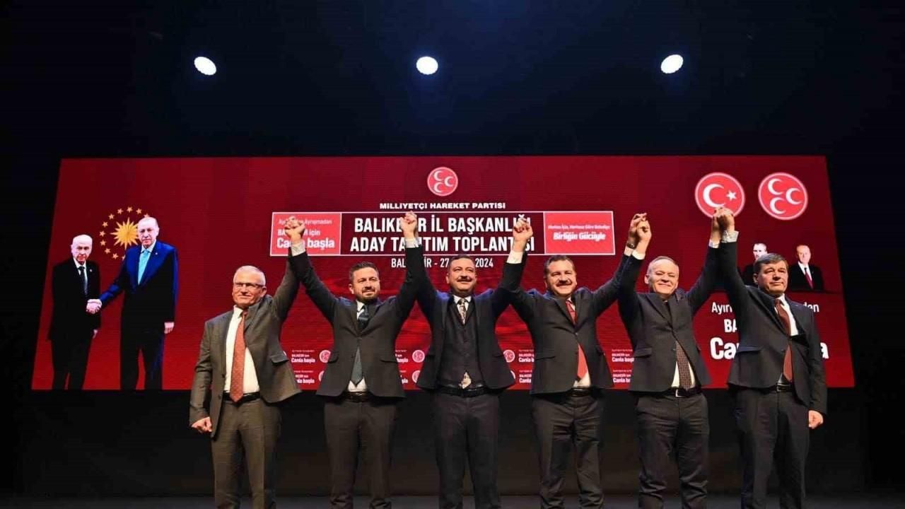 MHP Balıkesir adaylarını tanıttı