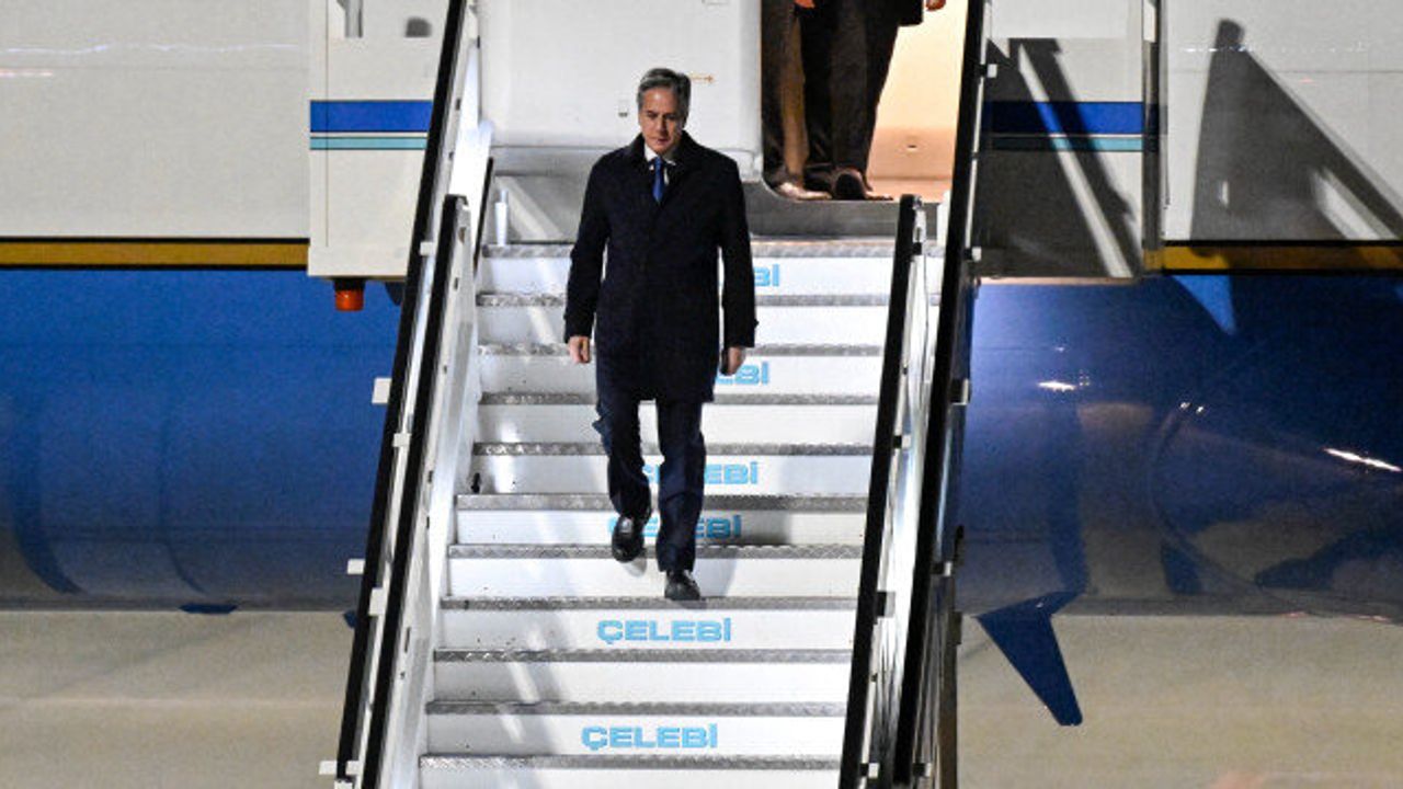 ABD Dışişleri Bakanı Antony Blinken İstanbul'a geldi: Yarın Dışişleri Bakanı Fidan ile görüşecek