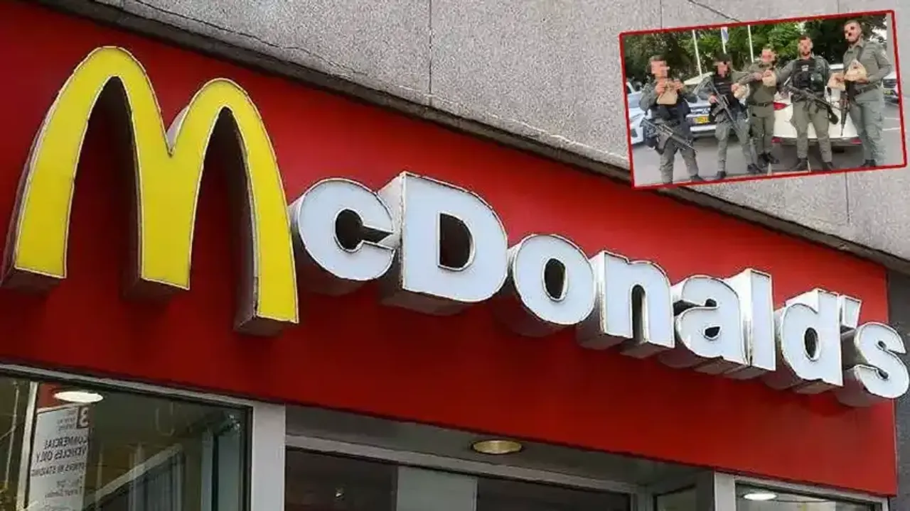 İşgalci İsrail askerlerine ücretsiz yemek veriyorlardı! McDonald'sa boykot etkisi