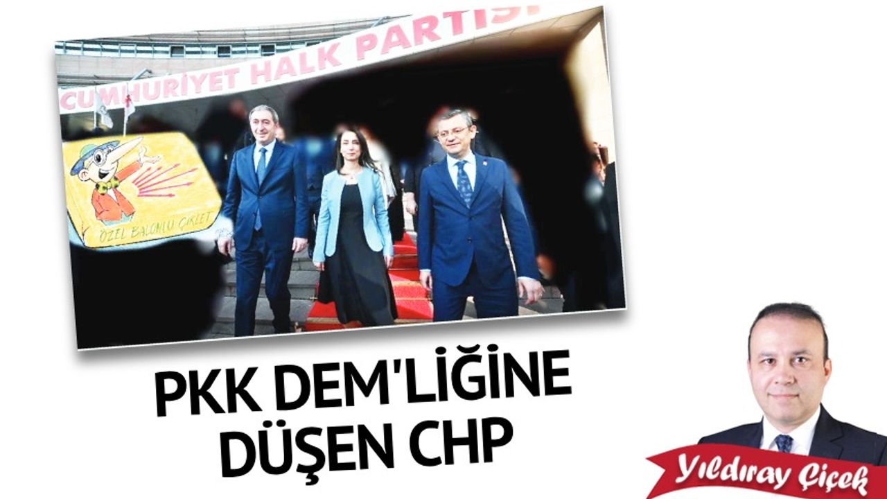 PKK DEM'liğine düşen CHP