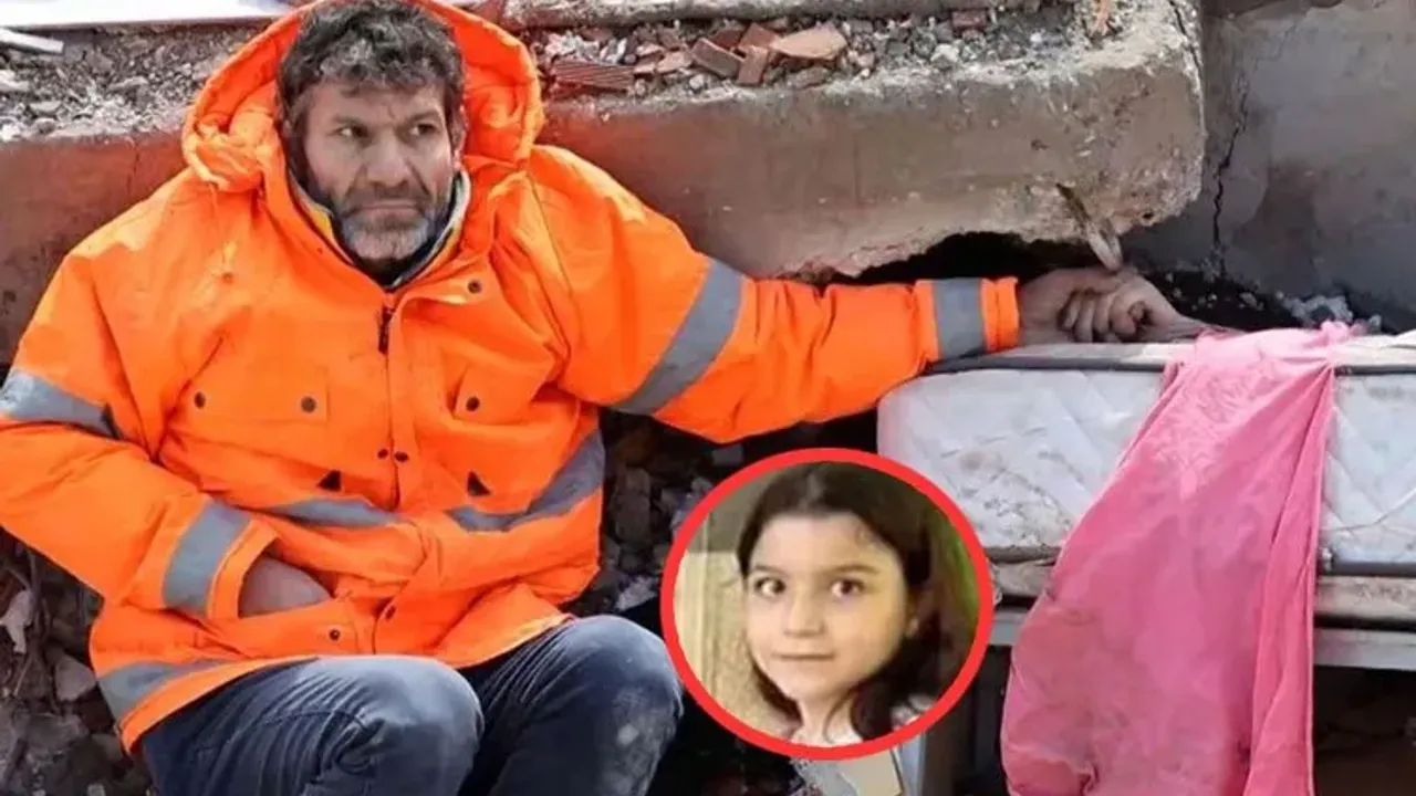 Deprem enkazında kızının elini bırakmayan baba konuştu: Sözleri Türkiye’yi ağlattı!