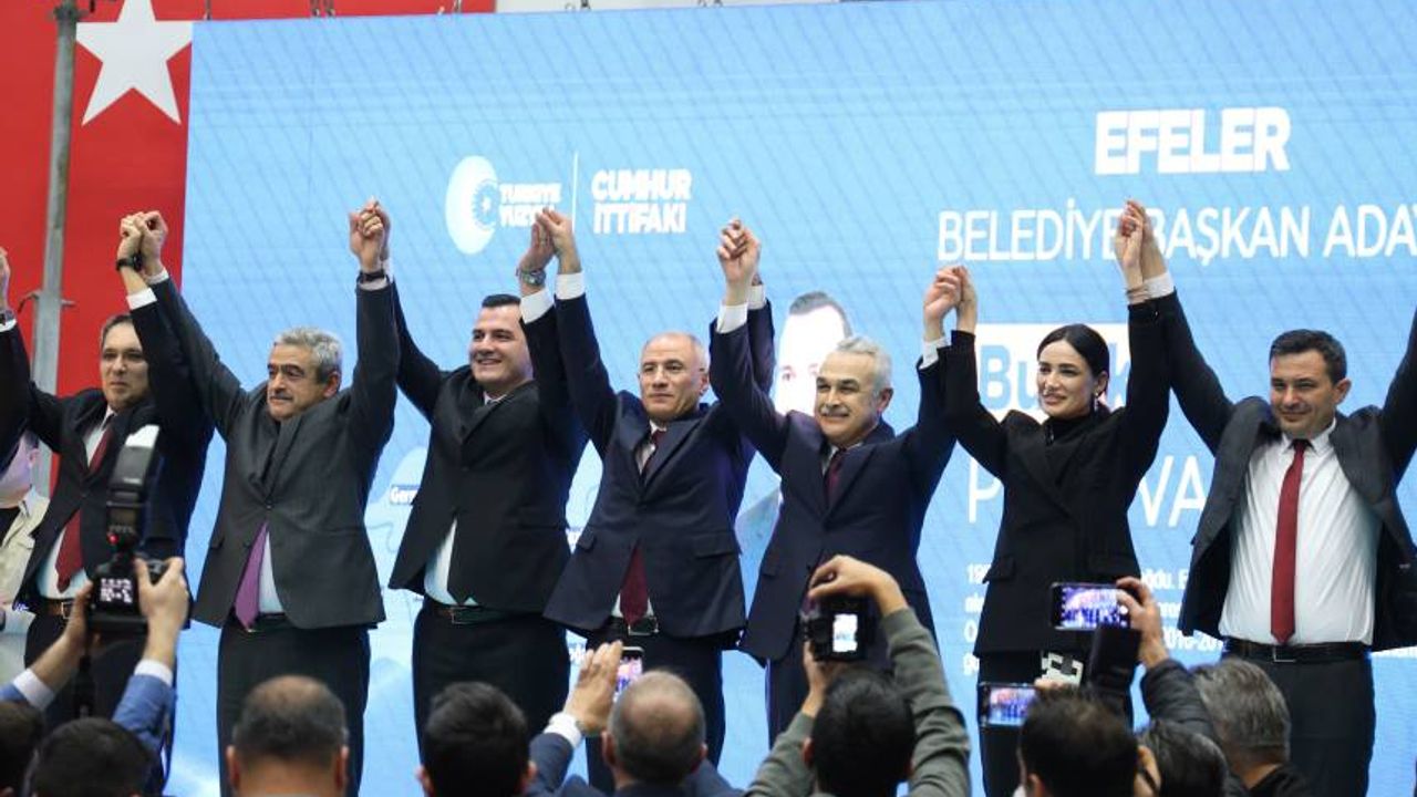 Cumhur İttifakı Aydın'da adaylarını tanıttı