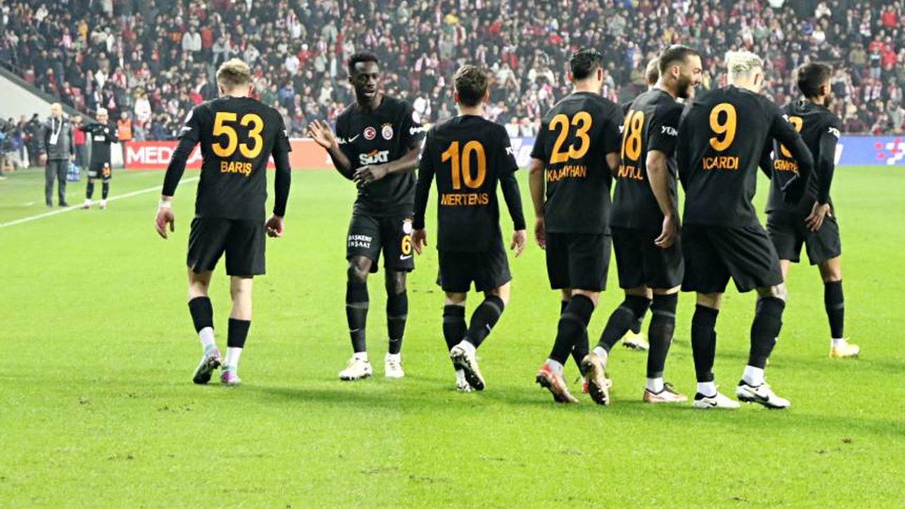Galatasaray, Samsunspor deplasmanında kazandı