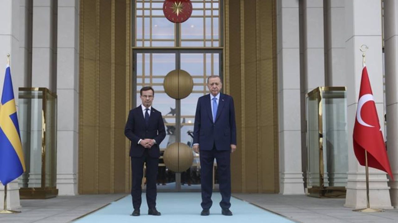 Cumhurbaşkanı Erdoğan, İsveç Başbakanı Kristersson ile görüştü
