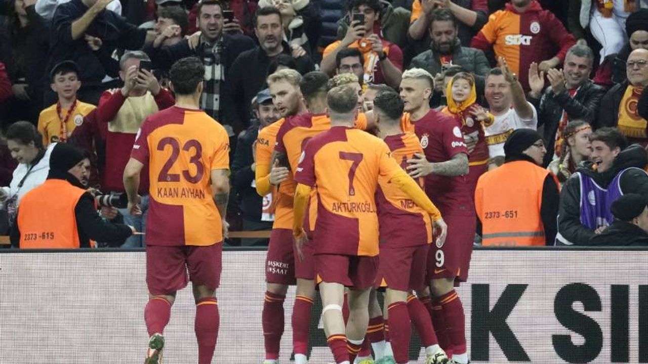 Galatasaray evinde galip! 30 maçtır yenilmiyor