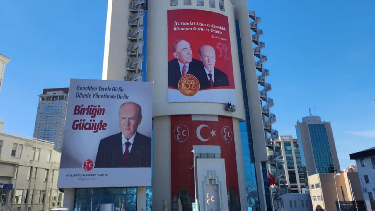 Türk Milletinin Partisi MHP 55 Yaşında! MHP'den 55. Yıl Afişi