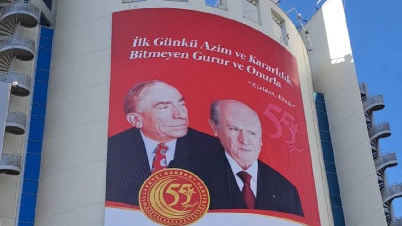MHP kuruluşunun 55'nci yılını kutluyor
