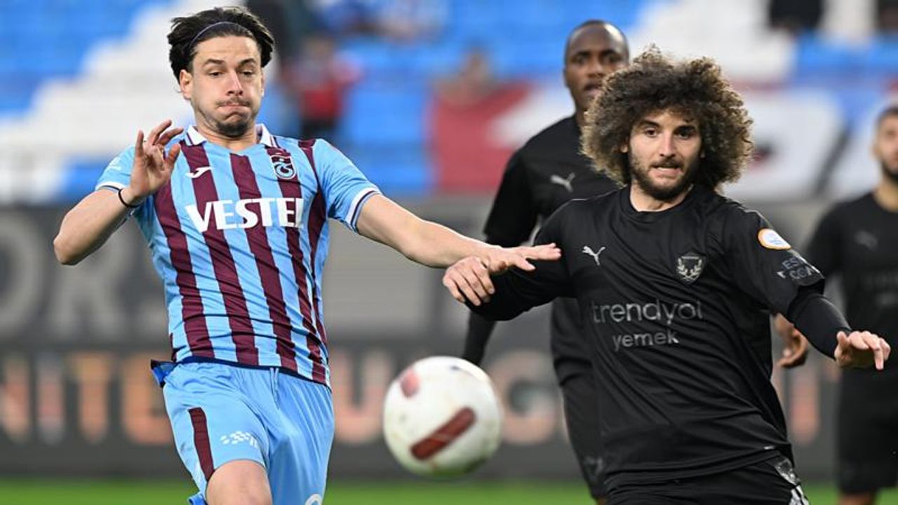 Trabzonspor evinde Hatayspor'u 2-0 mağlup etti