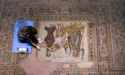 Tarihin yüzlerce yıllık tanığı mozaikler özenle gelecek kuşaklara aktarılıyor