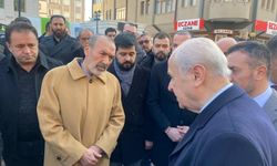MHP Lideri Devlet Bahçeli'den Yaşar Yıldırım'a taziye ziyareti