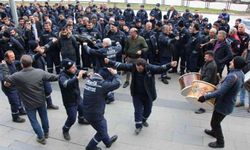 Amasya Belediyesi'nden işçilere rekor zam! Yeni maaşlarını davul zurnayla kutladılar