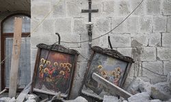 Antakya'daki Rum Ortodoks Kilisesi de depremlerde yıkıldı