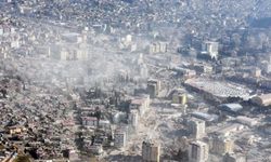 Kahramanmaraş'taki büyük yıkım helikopterden görüntülendi