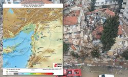 Depremin etki alanının haritası! İşaretli 4500 nokta felaketin boyutunu gözler önüne serdi