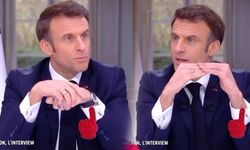 Fransa Macron'u konuşuyor! Lüsk saati gizlice kolundan çıkardı